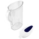 thumbnail image 2 of Jarra de agua, botella de agua fría de plástico de gran capacidad de 2,1 L, jarra de agua para el hogar, aspecto llamativo, 2 of 8