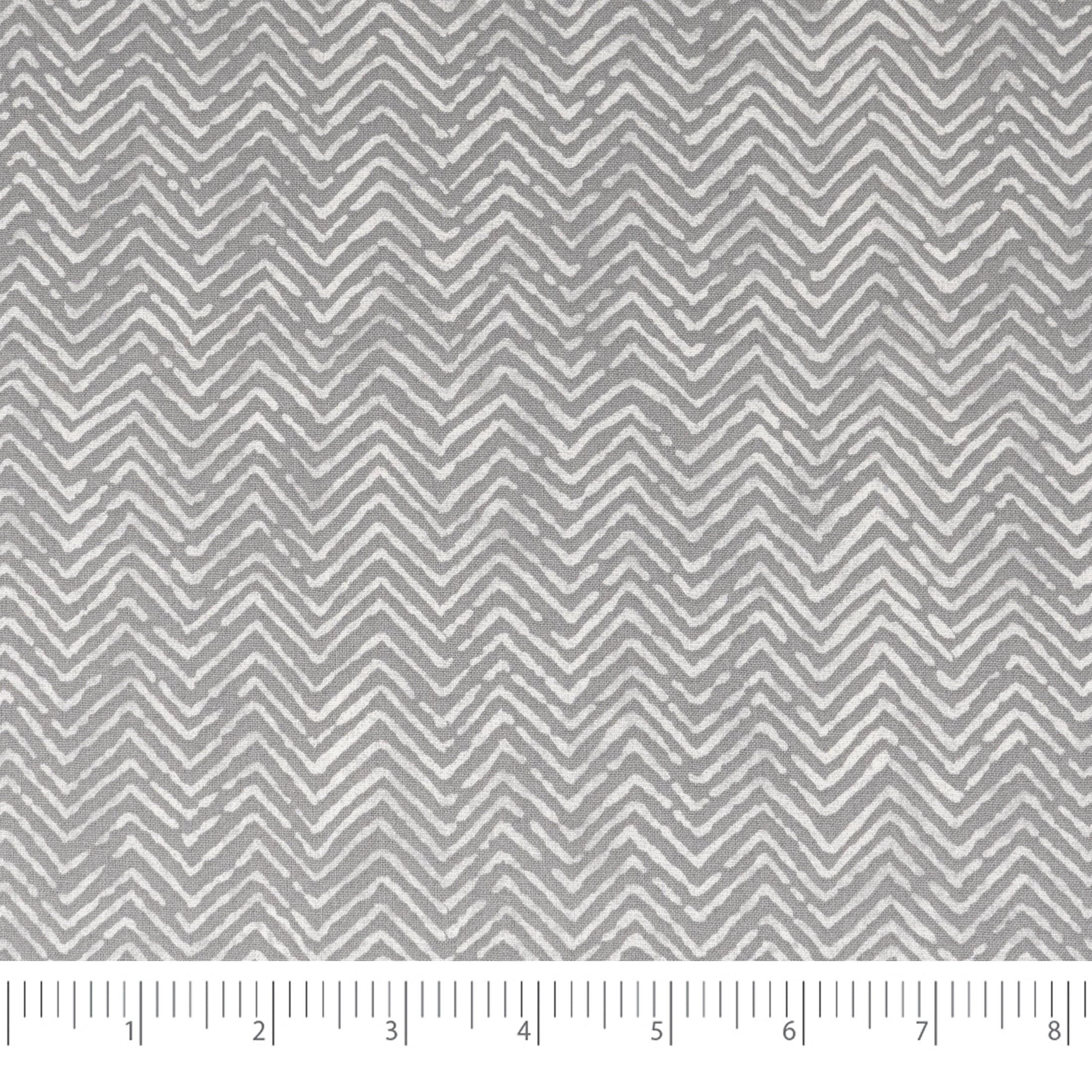 (2 pack) Waverly Inspirations 1 Yard Cut 100% Cotton Prints Fabric, Herringbone, 44" Wide for Quilting & Sewing
