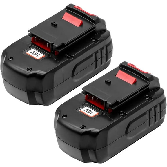 2Pack 4.5Ah Ni-Mh PC18B Replacement for Porter Cable 18V Battery PCC489N PC18BLEX Cordless Tools
