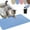 Blue, variant on Cat Litter Mat, Honeycomb Double Layer Cat Litter Trapping Mat, Waterproof Urine Proof Non-Slip, Scatter Control, Less Waste, Easier to Clean (Blue, 24" X 18")