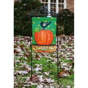 Evergreen Metal Estate and House Flag Stand Arbor