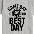 thumbnail image 3 of Instant Message - Game Day Best Day - Toddler & Youth Short Sleeve Graphic T-Shirt, 3 of 6