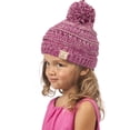 thumbnail image 1 of Gravity Threads Kids Beanie 4 Tone Fun - Hot Pink/White, 1 of 2
