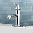 thumbnail image 3 of Kingston Brass KS7411ACL Robinet de Lavabo à Poignée Unique, Chrome, 3 of 4