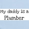 thumbnail image 2 of CafePress - My Daddy Is A Plumber Infant Bodysuit - Baby Light Bodysuit, Size Newborn - 24 Months, 2 of 4