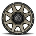 thumbnail image 2 of ICON Alloys Rebound HD, Bronze, 17 x 8.5 / 8 x 6.5, 13mm Offset, 5.25" BS, 2 of 3