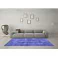 thumbnail image 3 of Ahgly Company Machine Washable Indoor Rectangle Persian Blue Bohemian Area Rugs, 2' x 3', 3 of 4