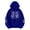 A-Blue1024, variant on XIAOCHA Mens Skull Rose Print Hoodie Oversized Long Sleeve Hooded Zip Up Jacket Plush Gothic Street Hoodies