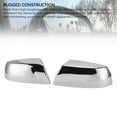 thumbnail image 3 of Side Mirror Cap Rearview Mirror Cap Side Exterior Mirror Cap Wing Mirror Cap Door Mirror Cover Cap Side Outside Mirror Cap Mirror Cover Cap Stylish Appearance Anti Scratch, 3 of 7