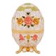 thumbnail image 1 of Metal Tin Alloy Toothpick Holder Flower Pattern Hand Press Toothpick Dispenser (Pattern #1), 1 of 4