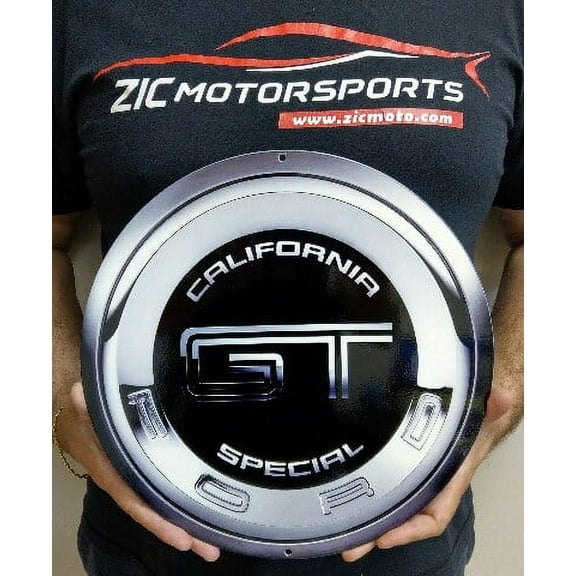 Ford Mustang  California Special Gas Cap Metal Wall Sign