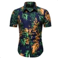 thumbnail image 1 of Camisa Hawaiana Con Estampado Para Hombre Playa Moda, 1 of 7