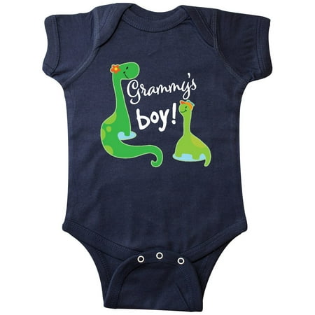 Grammy Boy Grandson Gift Dinosaur Infant Creeper (Best Gift For Infant Boy)