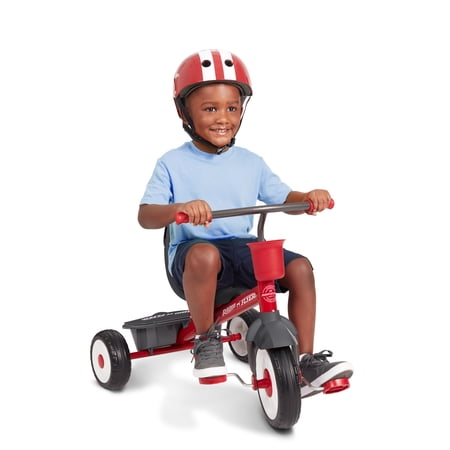RADIO FLYER 4-IN-1 ACTIVITY STROLL ‘N TRIKE WITH INTERACTIVE TRAY, KIDS 1 TO 5 YEARS