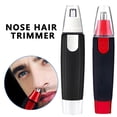 thumbnail image 3 of Battery-Powered Nose Hair Trimmer with 360° Rotating Blades, Easy to Clean and Portable for Men, 3 of 10