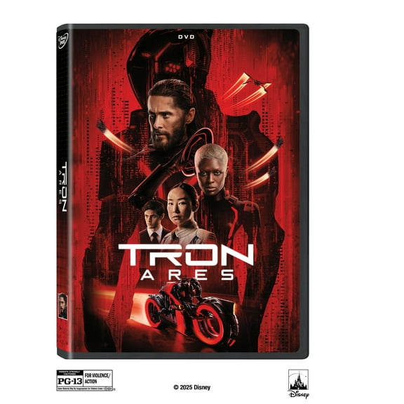Tron: Ares DVD by Walt Disney Pictures, Action Sci-Fi Adventure Film