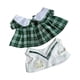 thumbnail image 3 of Ropa para muñecos de peluche de 20 cm, accesorios para fotos y disfraces. verde, 3 of 7