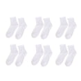 thumbnail image 1 of Calcetines deportivos de corte bajo para correr, para hombre y mujer (6 pares), 1 of 5