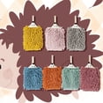 thumbnail image 4 of Toalla de mano de dibujos animados Matsuzay chenilla colgante azul, 4 of 6