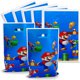 thumbnail image 1 of 10 piezas 16,5*25 cm Bolsa de regalo Supper Brother Bolsa de botín Suministros para fiesta de cumpleaños de niño Decoraciones de Mario Bros Recuerdos de fiesta para niños, 1 of 5