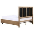 thumbnail image 5 of Taylor Upholstered Eastern King Panel Bed Light Honey Brown and Grey, 5 of 14