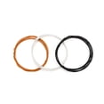 thumbnail image 1 of sweethay Paquete de 3 Cable para pastilla de guitarra, instrumento Musical de bajo portátil, reparación de cables, mantenimiento, piezas de cableado de Accesorios para instrumentos musicales sweethay OD025557-00, 1 of 6