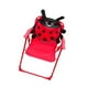 thumbnail image 2 of Silla plegable para niños, portátil, antideslizante, para acampar Rojo, 2 of 9