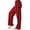 Red, variant on FAZVAOO Women's Plaid Pajama Pants Wide Leg Drawstring Elastic Waist Home Long Pants