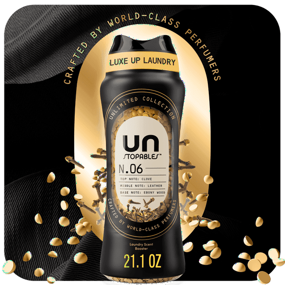 (2 pack) Downy Unstopables Unlimited Collection In-Wash Laundry Scent Booster Beads, N.06 Scent, 21.1 oz