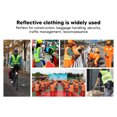 thumbnail image 4 of High Visibility  Vest With Multiple Pockets, Waterproof And Zipper Front For Men And Women, Ideal For Construction, Security And Guardian, 4 of 8