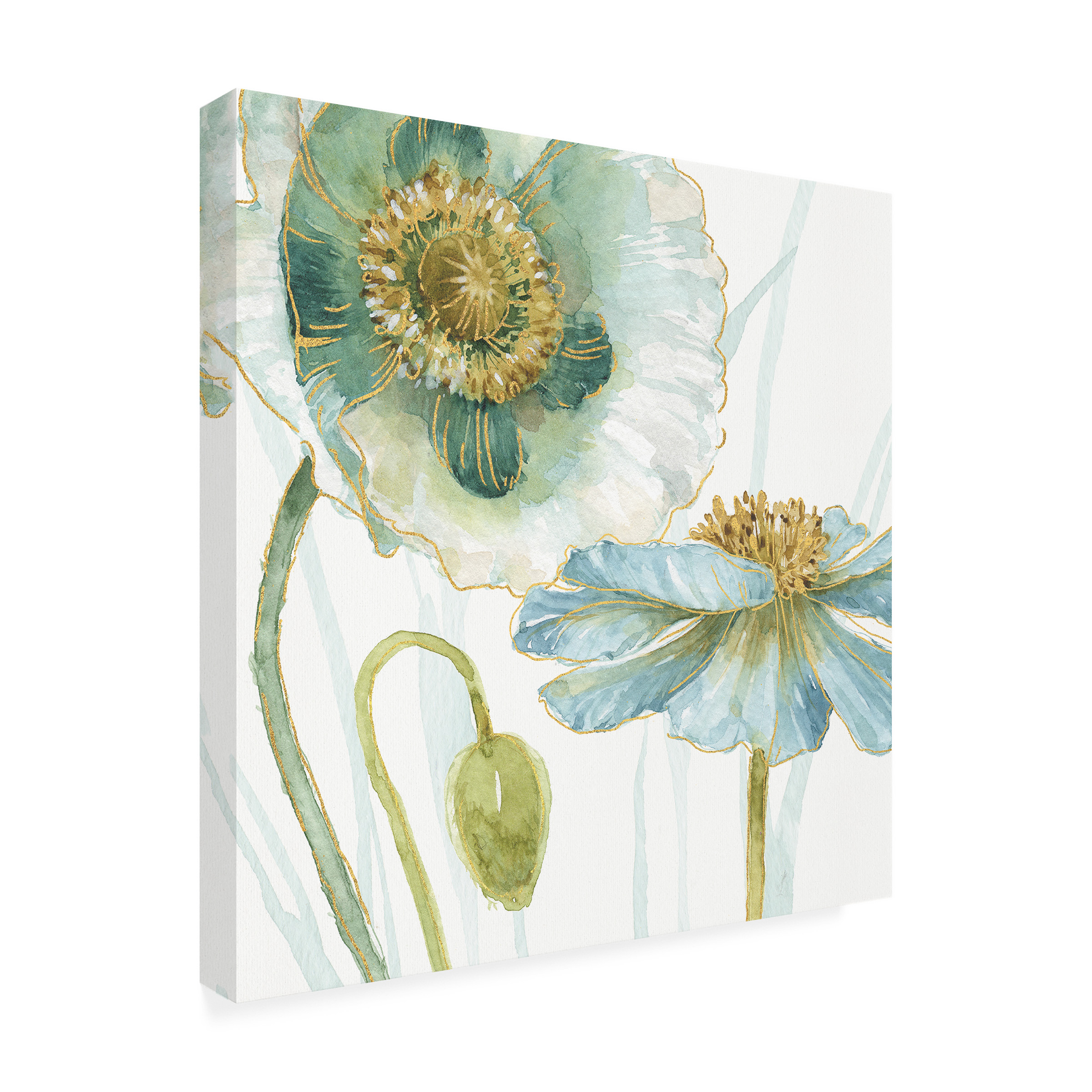 Trademark Fine Art "My Greenhouse Flowers V" Canvas Art by Lisa Audit