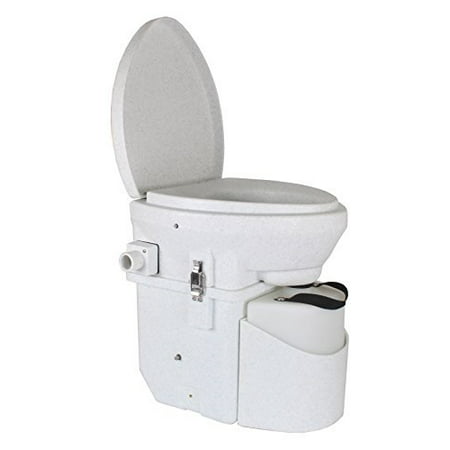 nature's head self contained composting toilet with close quarters spider handle (Best Rated Composting Toilet)