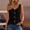 Black, variant on BUIGTTKLOP Plus Size Tank Tops for Women Sleeveless Shirts Crewneck Ribbed Knit Going out Tops Loose Fitted Blouses
