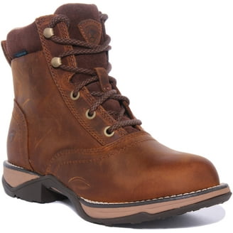 Men's ECCO Exohike Mid Hydromax Hiking Boot Cocoa Brown Yak