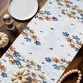 thumbnail image 2 of Thanksgiving Pumpkins Table Runner, Autumn Thanksgiving Kitchen Dining Table Decoration for Home Party Decor 13x72 Inches, 2 of 9