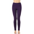 thumbnail image 3 of Womens High Waist Cotton Full Length Ankle Leggings, 3 of 7