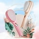 thumbnail image 3 of Self Cleaning Hair Brush for Women Multifunctional Scalp Massager Combs for Daily Use, 3 of 5
