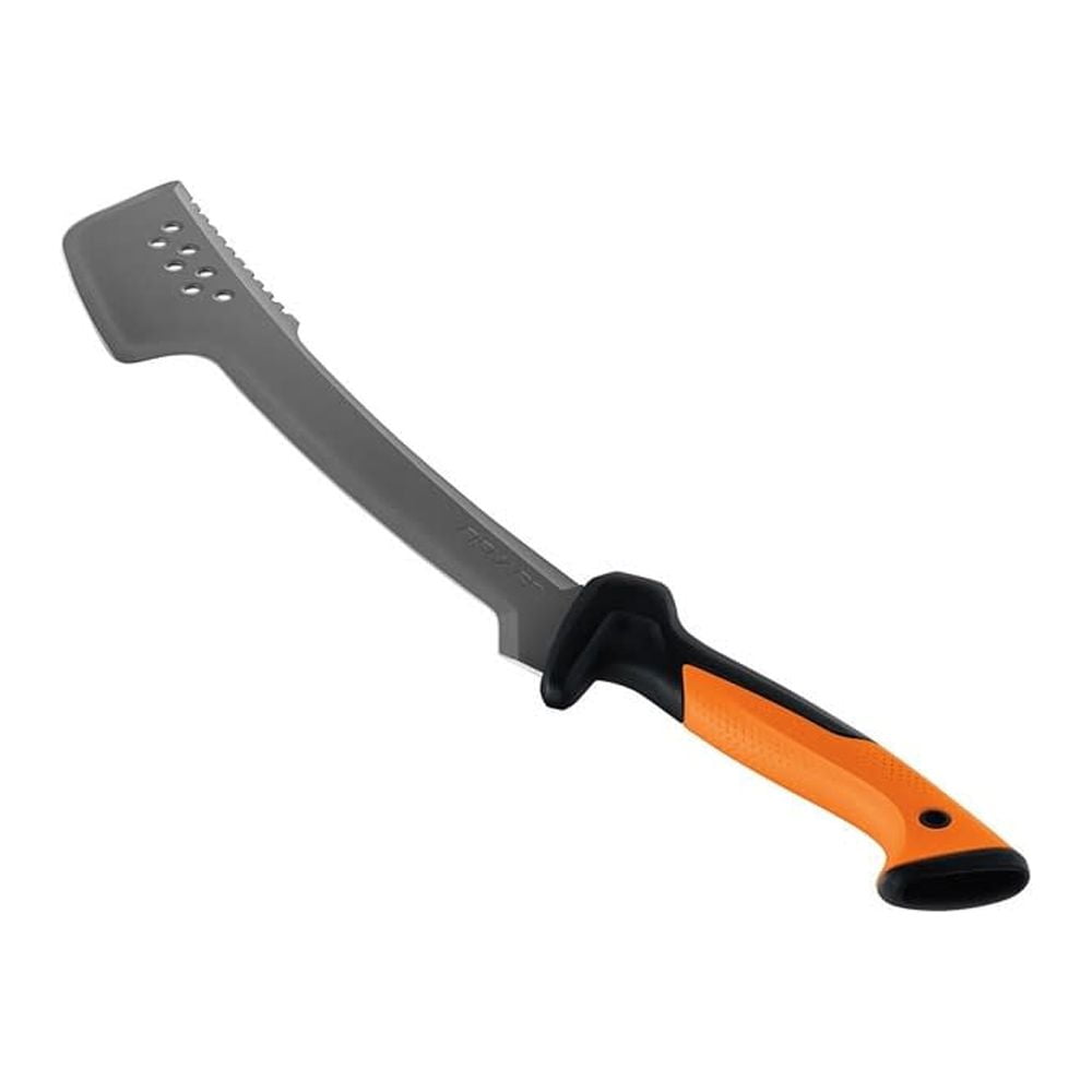 Fiskars Machete Axe - 18" Curved Blade with Nylon Sheath, Orange/Black, 1 Count