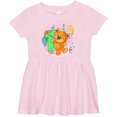 thumbnail image 3 of Inktastic 1st Birthday Teddy Bear Girls Baby Dress, 3 of 5