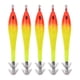 thumbnail image 2 of Señuelos de pesca con anzuelo de calamar, 5 piezas de señuelos de calamar luminosos, señuelos de pesca luminosos, señuelos de pesca de los mejores materiales, 2 of 9