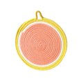 thumbnail image 2 of TIMIFIS Wheat Straws Cutting Board Cats's Ear Table Mat Heat Insulating Mat Kitchen Pot Mat Decorative Mat Tea Cups Kitchen Gadgets, 2 of 6