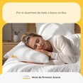thumbnail image 4 of Almohadas Nooz Essential 2 pack Tamaño Estandar 66x46 cm, 4 of 8