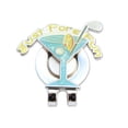 thumbnail image 1 of Metal Golf Hat Clip Portátil Anti-Mox Mohox Poner Green Posicionamiento Pinza Interior Outdoor Ball Marking Herramientas Deportes Azul 33mm Methold OD002866-02B, 1 of 7