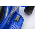 thumbnail image 6 of 12V Kids Electric ATV W/Parents Control,One-button Slow start,High and Low Speed,Power display,LED lights,Bluetooth Music,4 Wheeler Quad,Load capacity 100lbs for Yr 3-6 boy&girl First Car Gift (Blue), 6 of 7