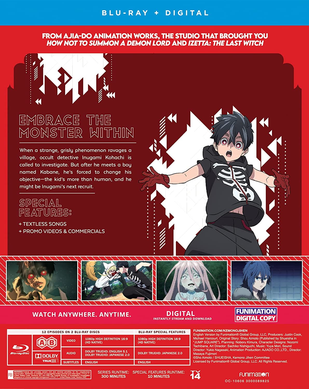 Funimation Watch Kemono Jihen Crunchyroll Kemono Jihen English Dub