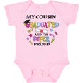 thumbnail image 3 of Inktastic My Cousin Graduated and I'm Super Proud Boys or Girls Baby Bodysuit, 3 of 5