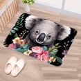 thumbnail image 5 of Koala Non-Slip Machine Washable Polyester Floor Carpet Office Rug Chair Mats, 5 of 6