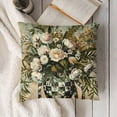 thumbnail image 3 of YINGXI Eucalyptus Leaves Car Pillow Covers, Cushion Case for Sofa Couch 24x24in, 3 of 5