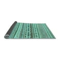 thumbnail image 2 of Ahgly Company Indoor Rectangle Solid Light Blue Modern Area Rugs, 7' x 9', 2 of 4