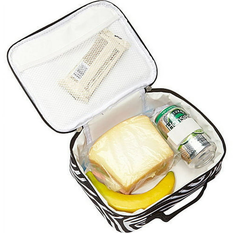 Zebra Unicorn Soft Insulated Kids Personalized Thermal Lunch Box +